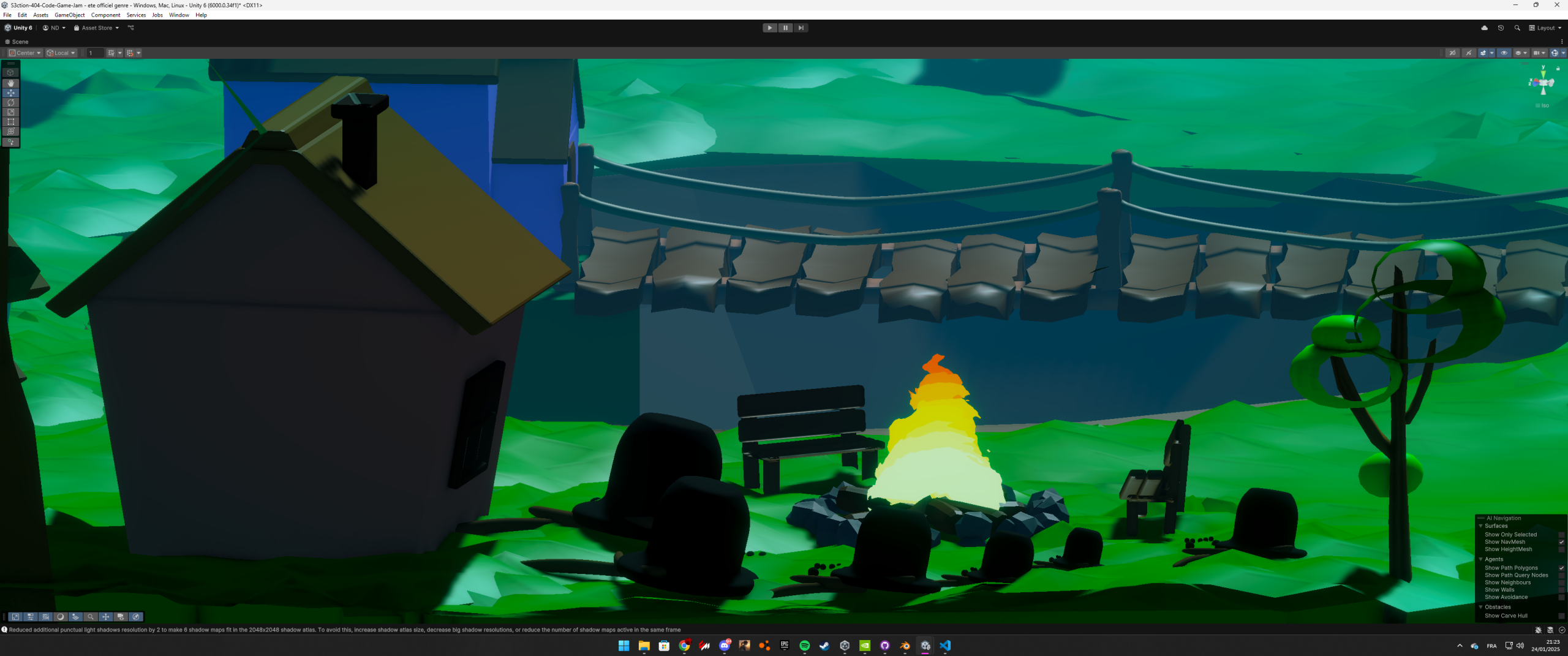 Les bonhommes de neiges fondus en été